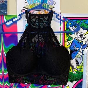 Black Lacey bralette